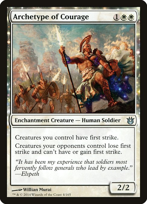 Archetype of Courage front