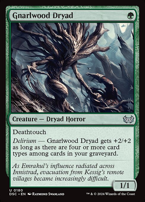 Gnarlwood Dryad front