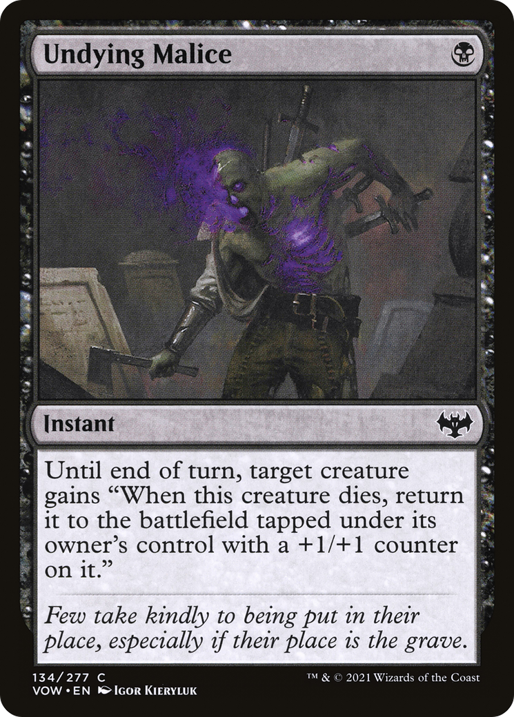 Undying Malice (VOW) 134 - WZRD TCG