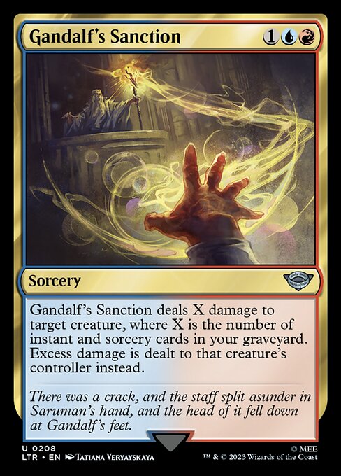 Gandalf's Sanction front