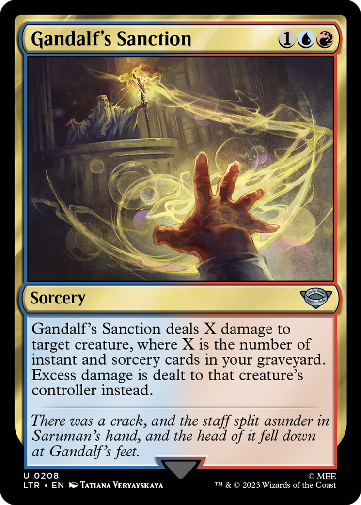Gandalf's Sanction (LTR) 208