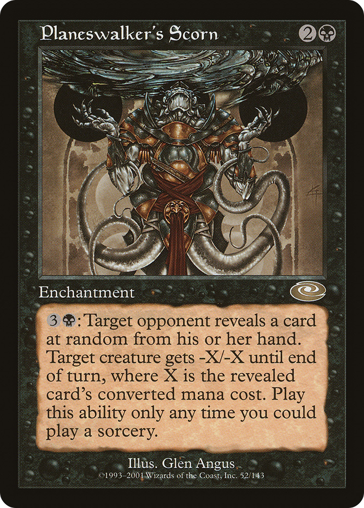 Planeswalker's Scorn (PLS) 52