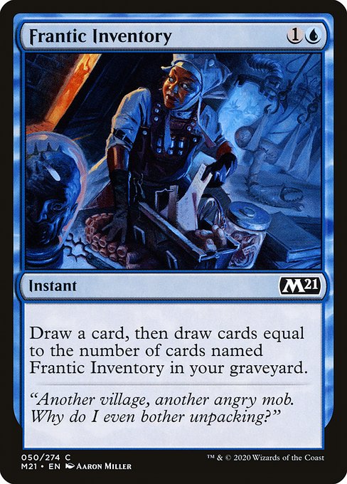 Frantic Inventory front