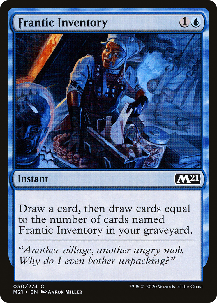 Frantic Inventory (M21) 50 - WZRD TCG