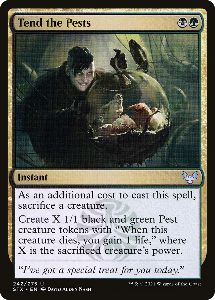 Tend the Pests (STX) 242 - WZRD TCG