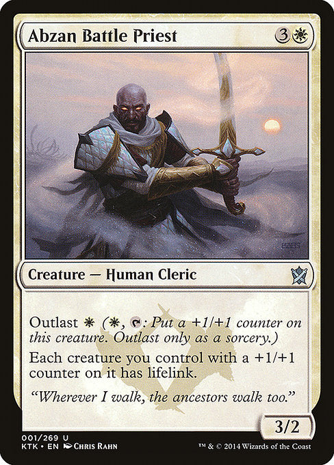 Abzan Battle Priest front