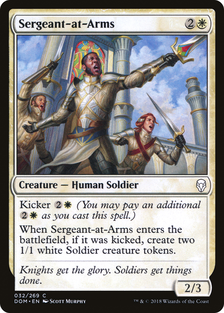 Sergeant-at-Arms (DOM) 32 - WZRD TCG