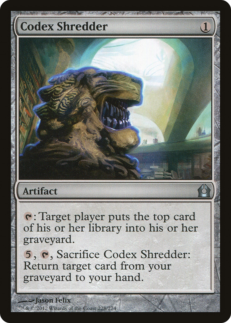Codex Shredder (RTR) 228