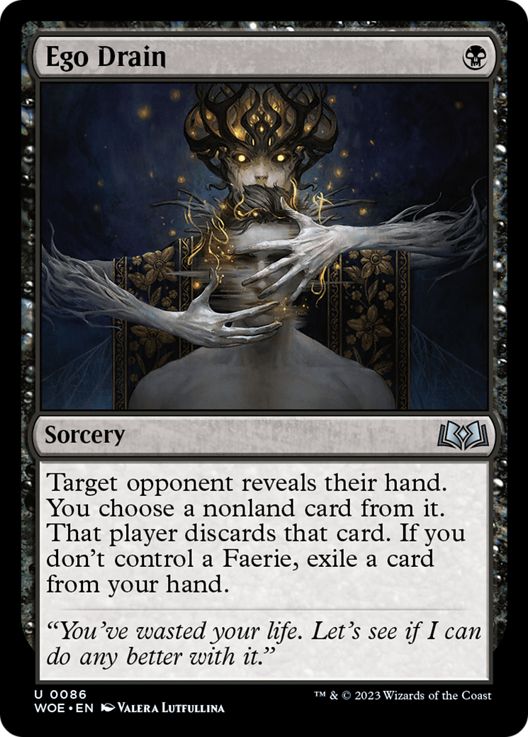 Ego Drain (WOE) 86 - WZRD TCG