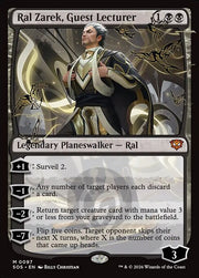 Ral Zarek, Guest Lecturer