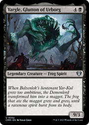 Yargle, Glutton of Urborg (CMM) 202 - WZRD TCG