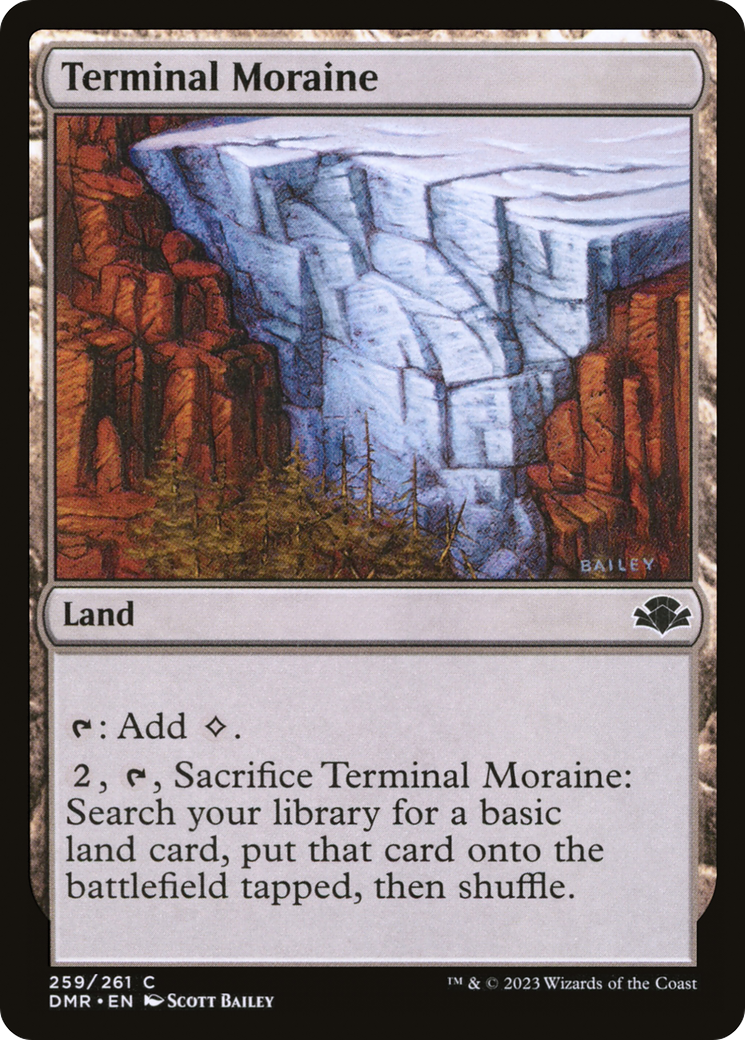 Terminal Moraine (DMR) 259