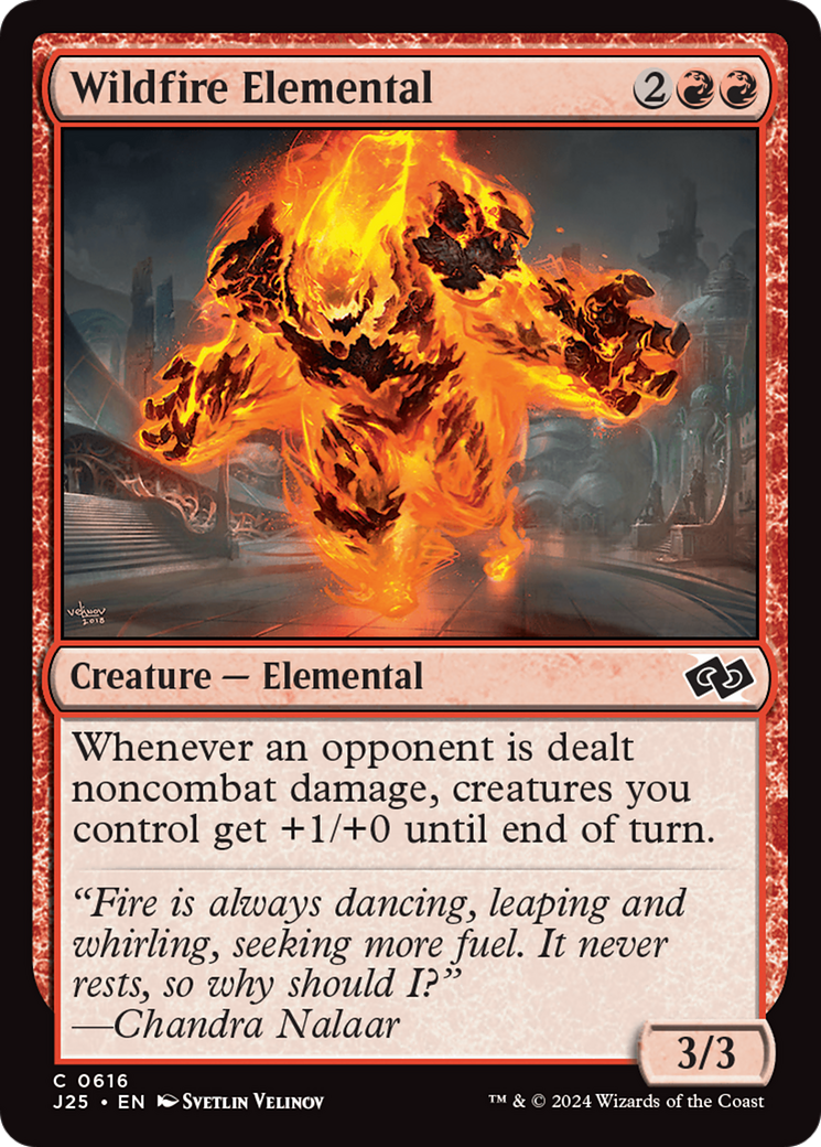 Wildfire Elemental (J25) 616 - WZRD TCG