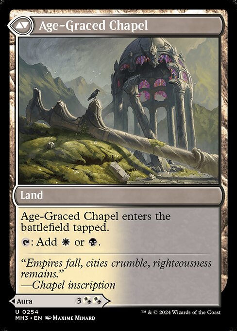 Glasswing Grace // Age-Graced Chapel (Back)