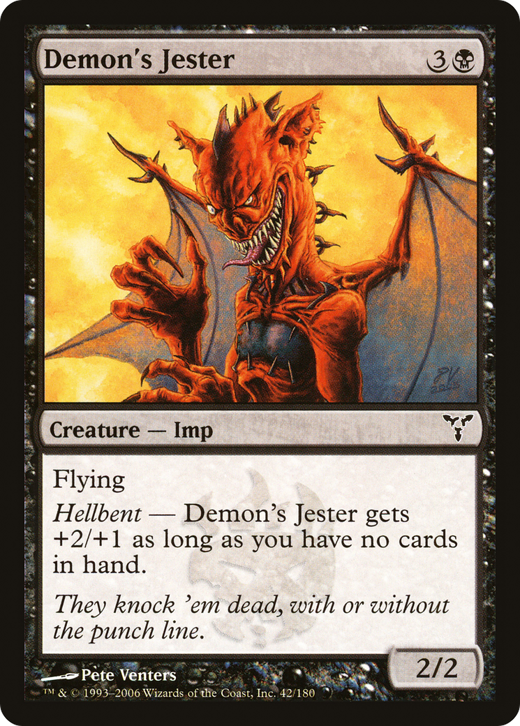 Demon's Jester (DIS) 42 - WZRD TCG