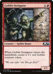 Goblin Instigator (M19) 142