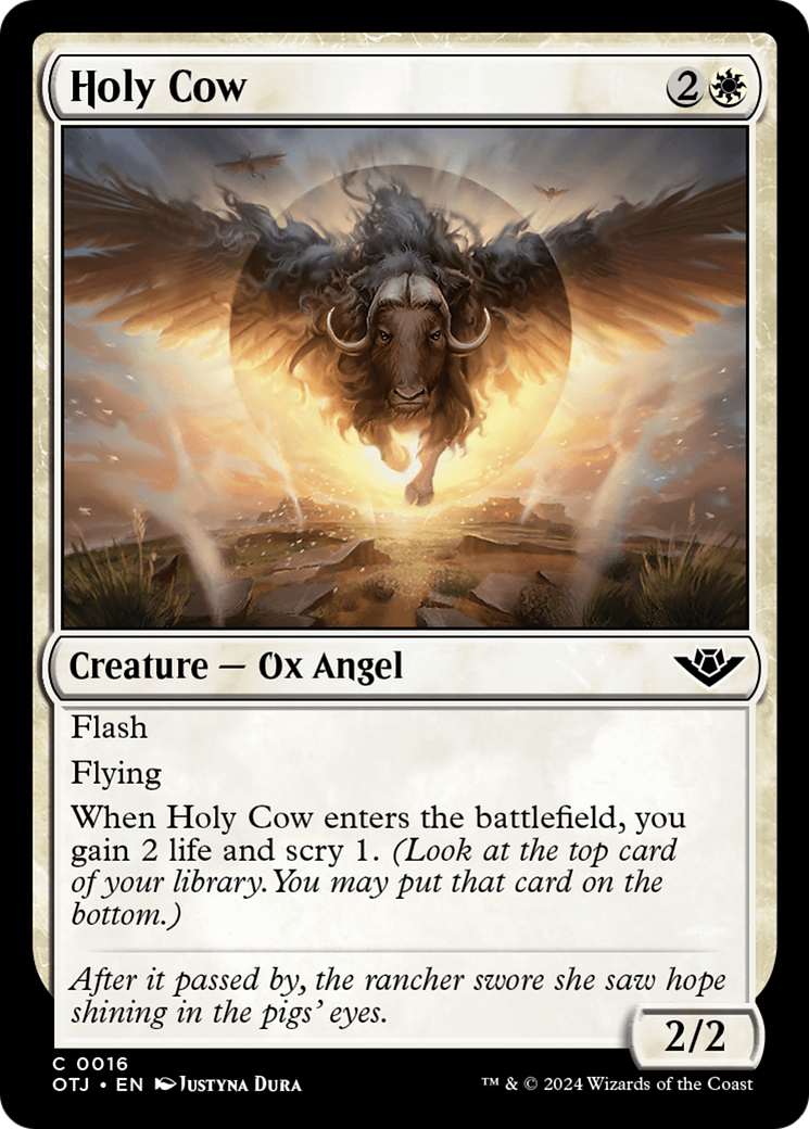 Holy Cow (OTJ) 16 - WZRD TCG