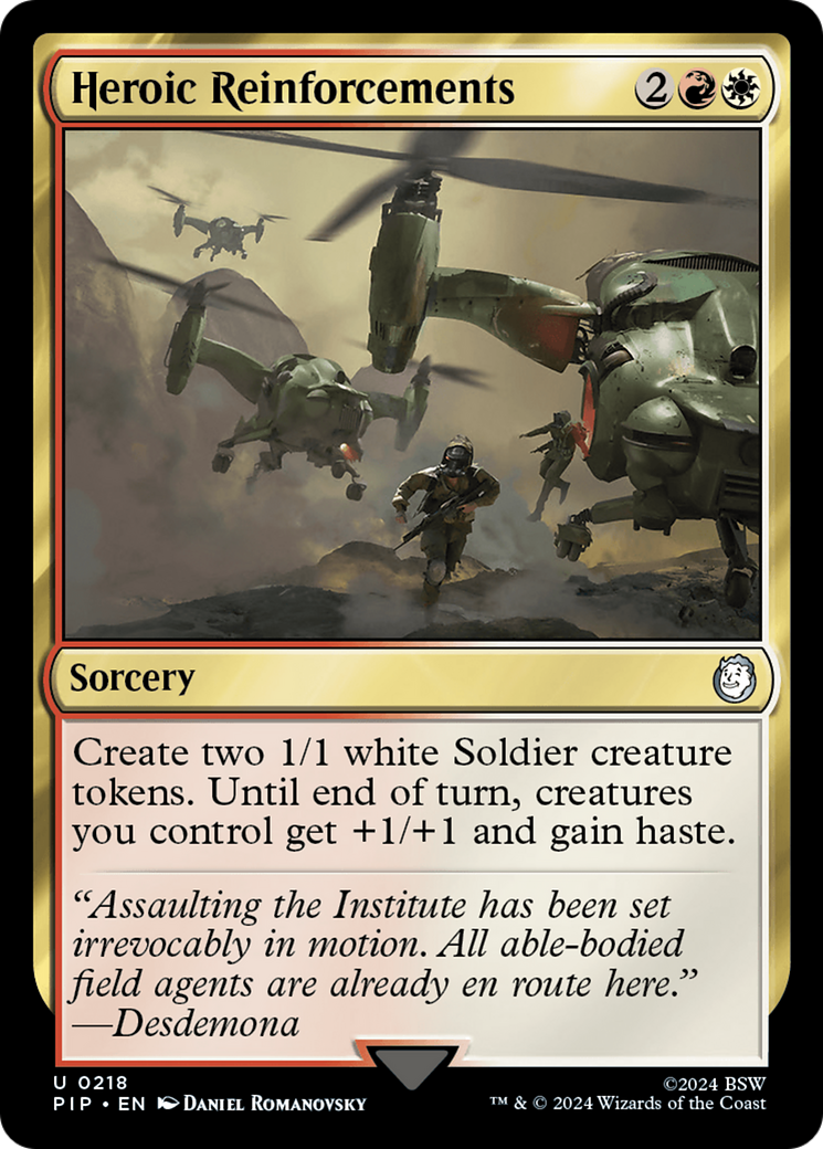 Heroic Reinforcements (PIP) 218