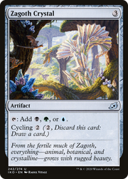 Zagoth Crystal (IKO) 242 - WZRD TCG