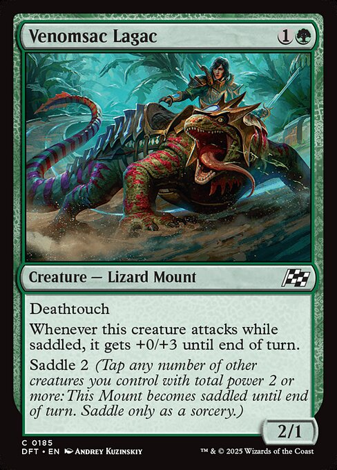 Venomsac Lagac front