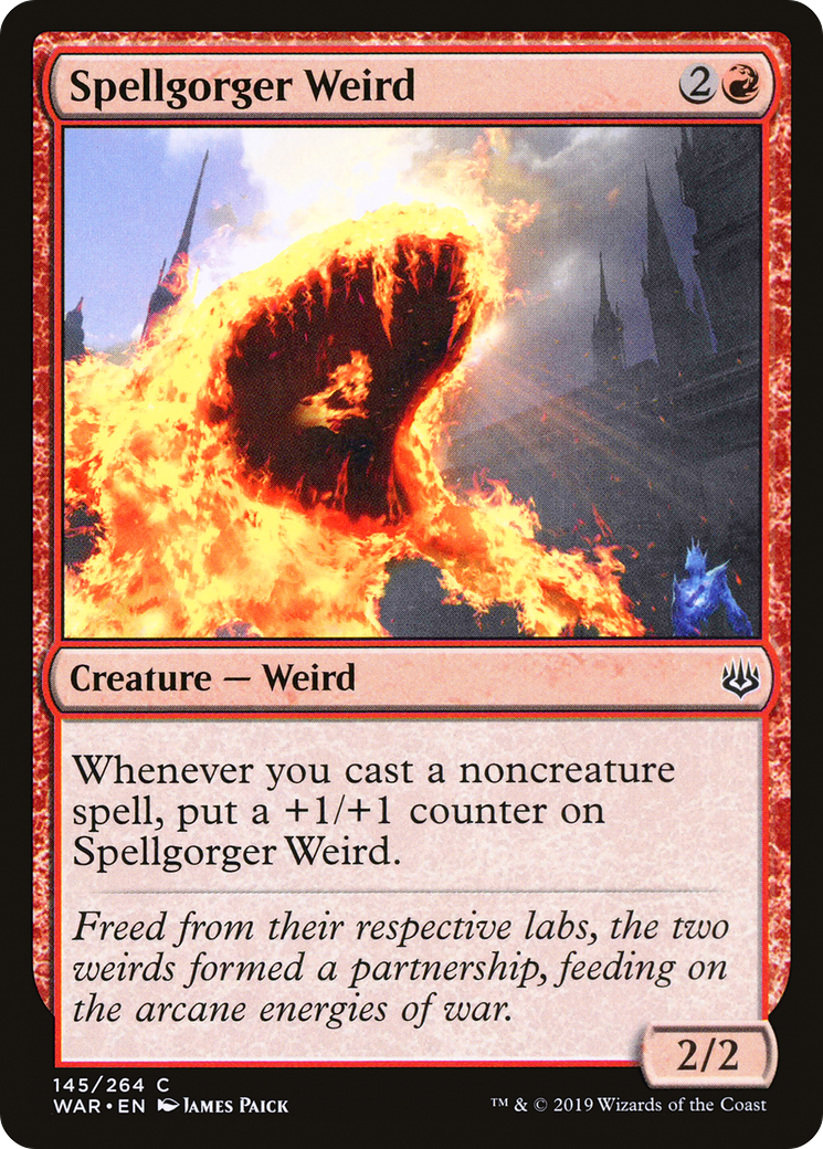 Spellgorger Weird (WAR) 145 - WZRD TCG