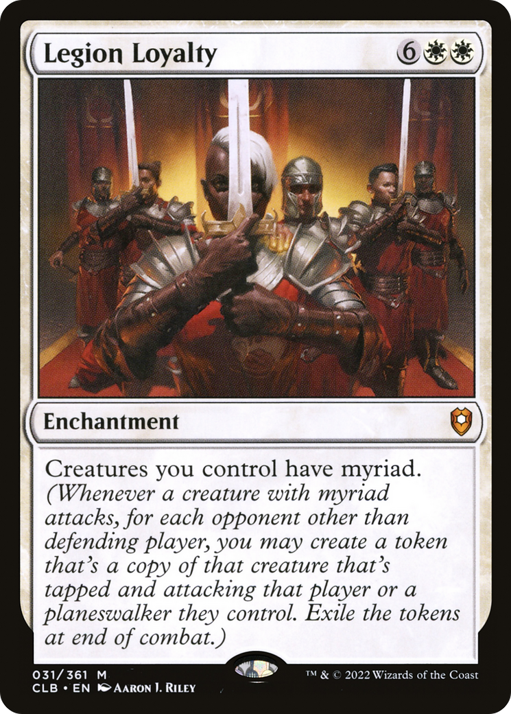 Legion Loyalty (CLB) 31