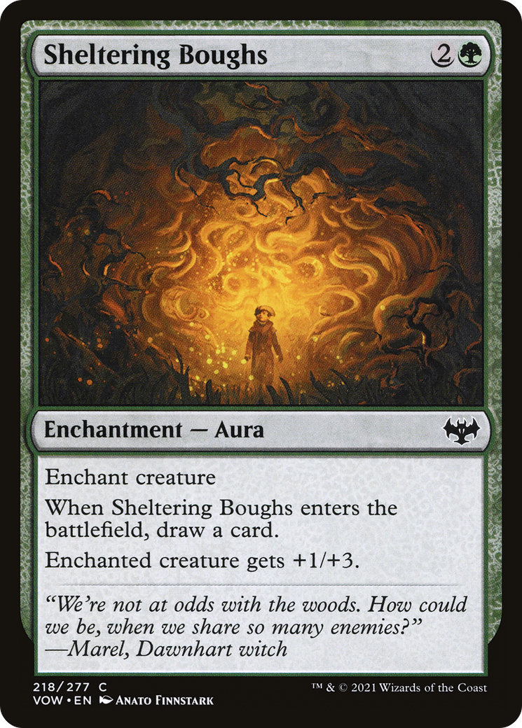 Sheltering Boughs (VOW) 218 - WZRD TCG