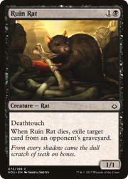 Ruin Rat (HOU) 75 - WZRD TCG