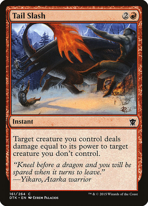 Tail Slash front