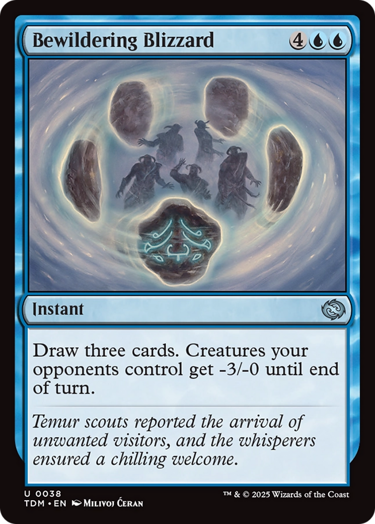 Bewildering Blizzard (TDM) 38 - WZRD TCG