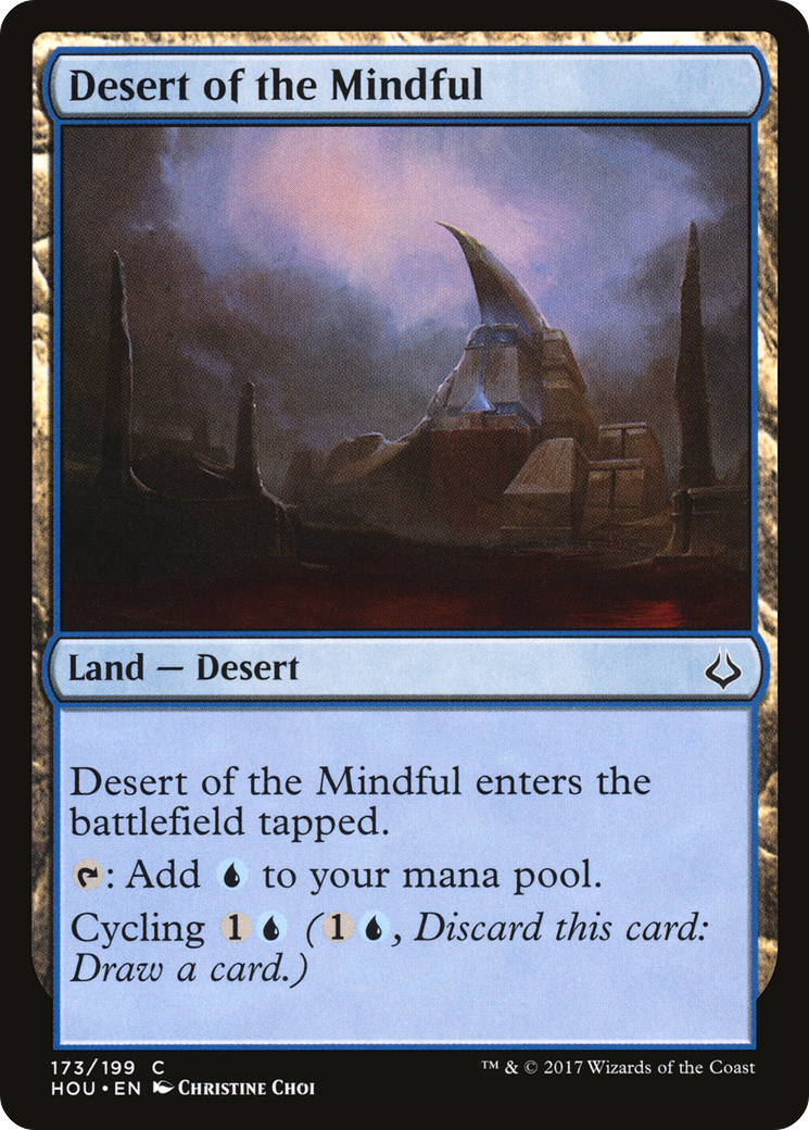 Desert of the Mindful (HOU) 173 - WZRD TCG