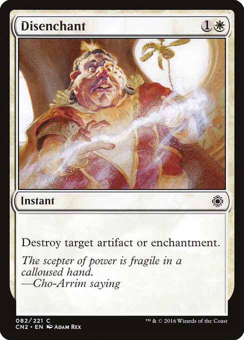 Disenchant front