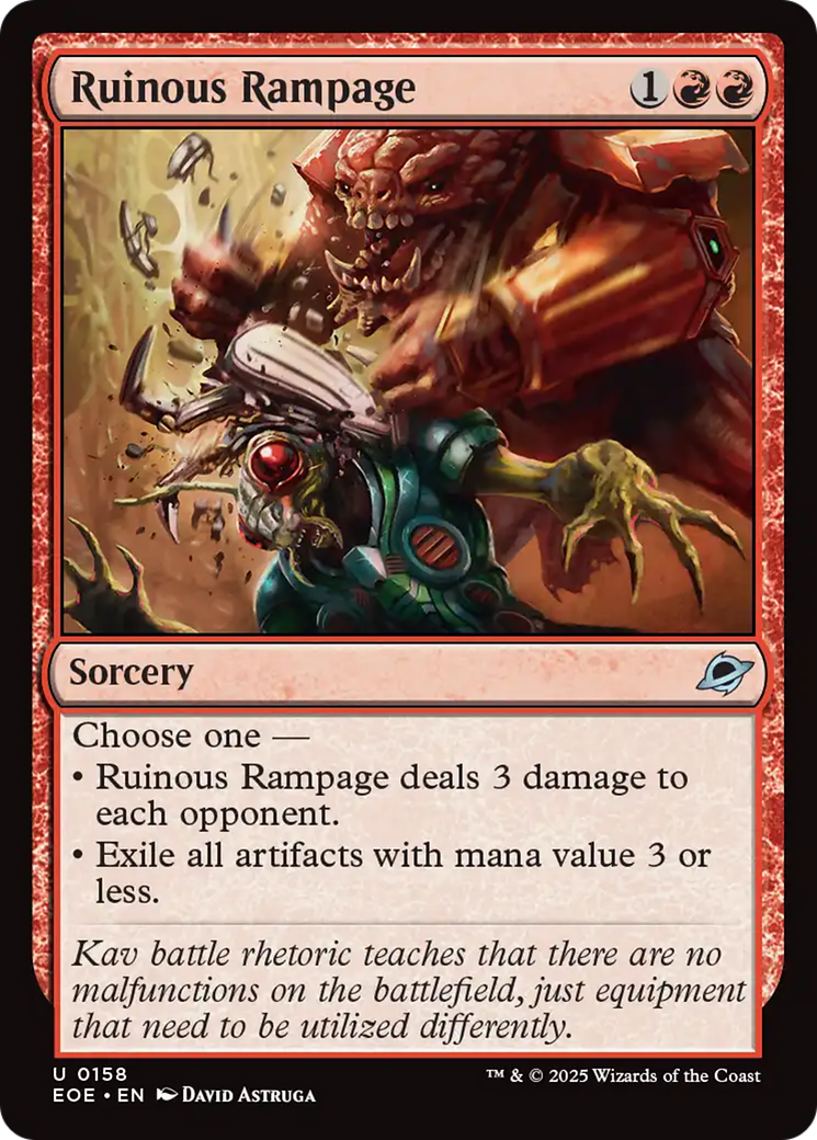 Ruinous Rampage (EOE) 158 - WZRD TCG
