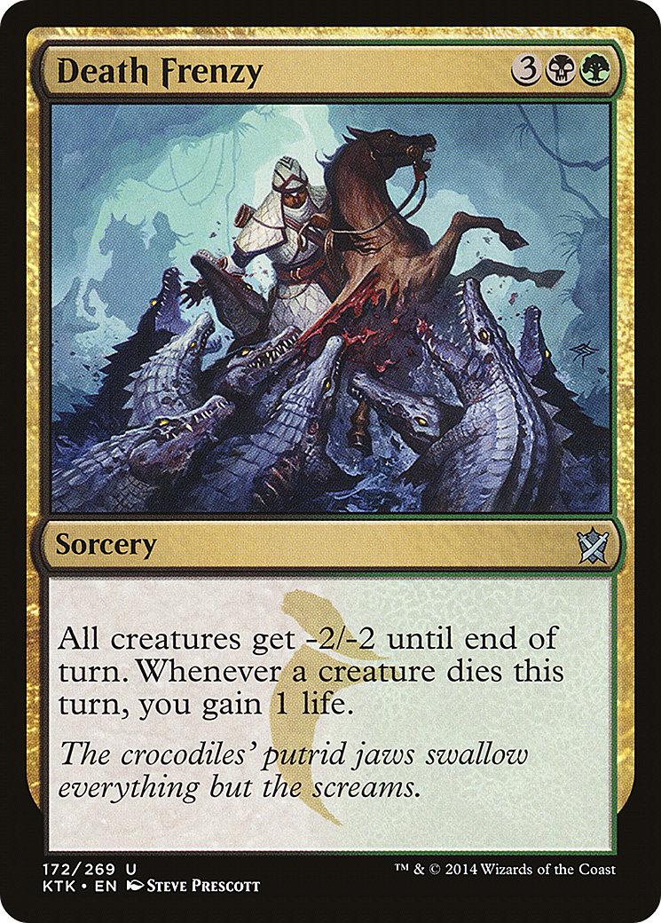 Death Frenzy (KTK) 172 - WZRD TCG