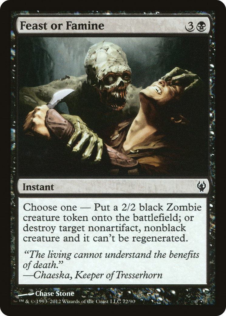 Feast or Famine (DDJ) 72