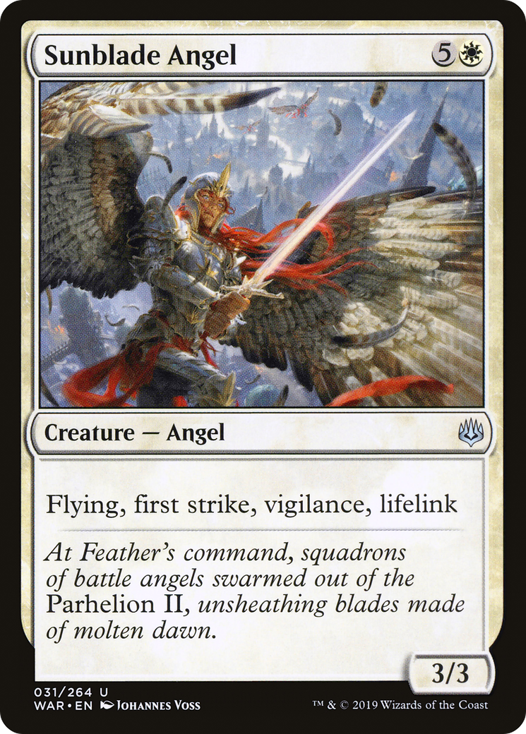 Sunblade Angel (WAR) 31