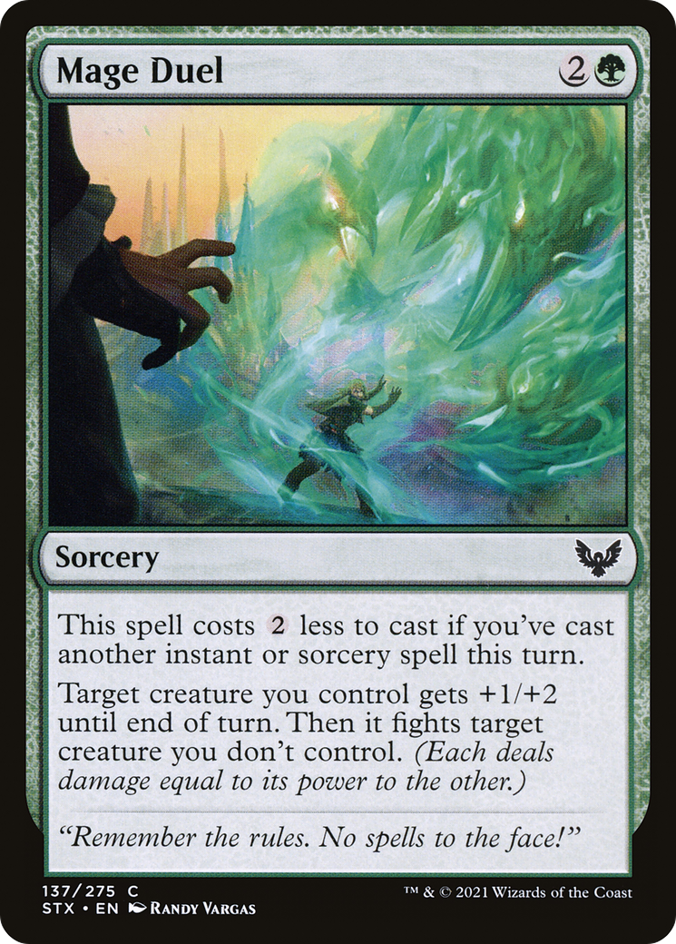 Mage Duel (STX) 137 - WZRD TCG