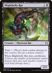 Blightbelly Rat (ONE) 85 - WZRD TCG