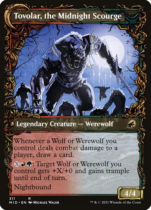 Tovolar, Dire Overlord // Tovolar, the Midnight Scourge back