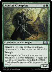 Agatha's Champion (WOE) 160 - WZRD TCG