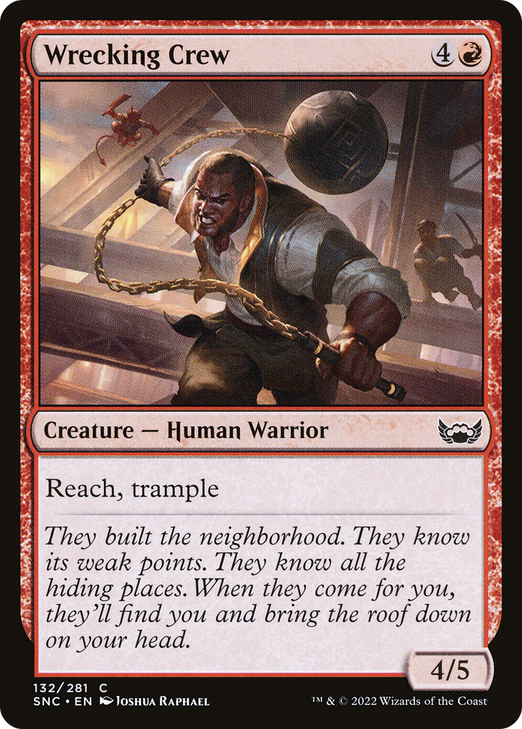 Wrecking Crew (SNC) 132 - WZRD TCG