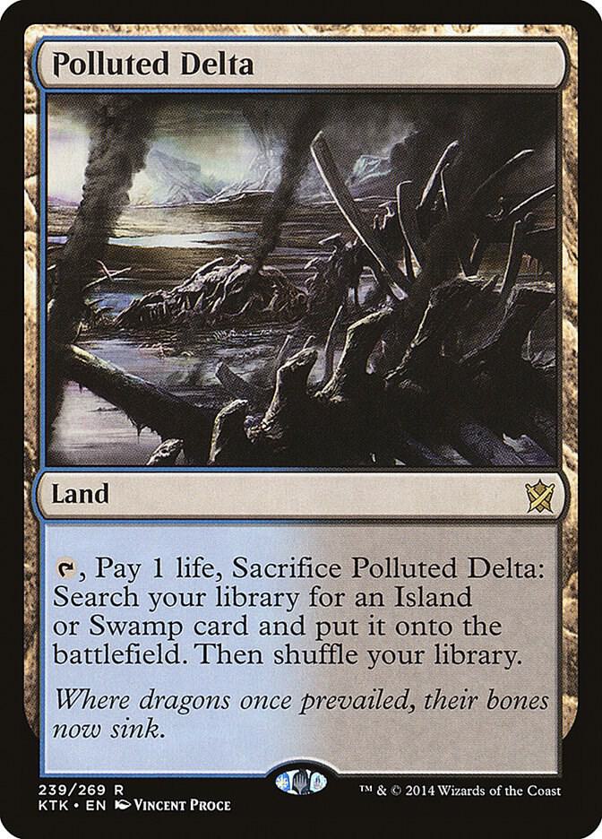 Polluted Delta,, 239, Lightly Played, Normal