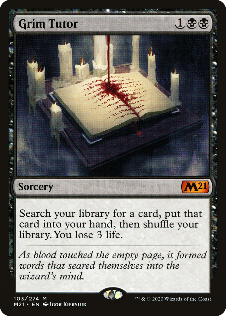 Grim Tutor (M21) 103