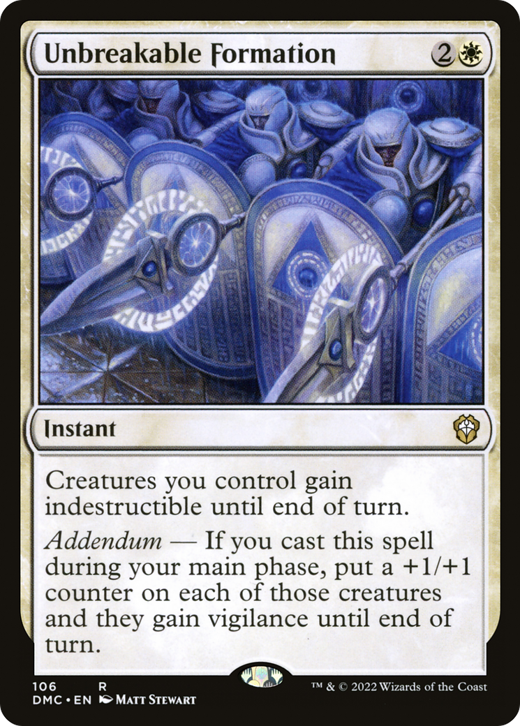 Unbreakable Formation (DMC) 106
