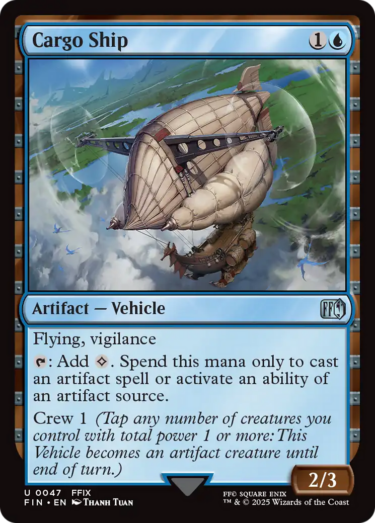 Cargo Ship (FIN) 47 - WZRD TCG