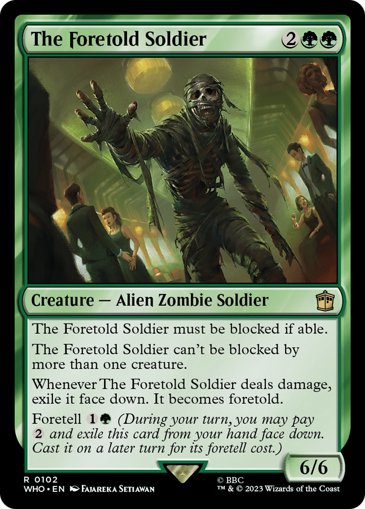 The Foretold Soldier (WHO) 102