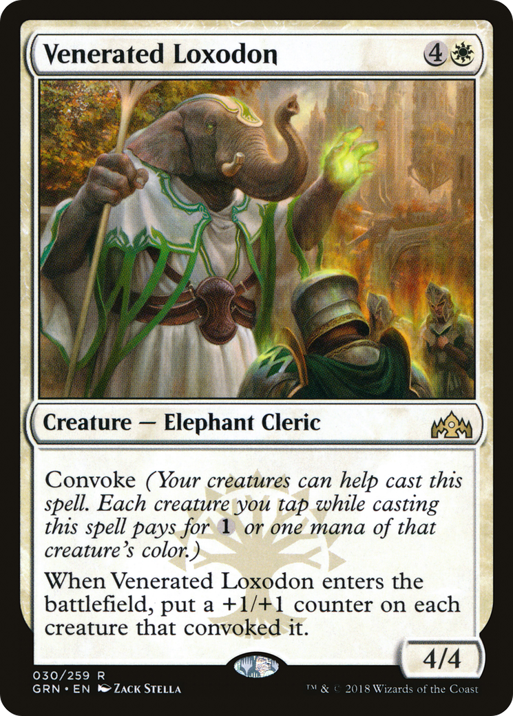 Venerated Loxodon (GRN) 30 - WZRD TCG