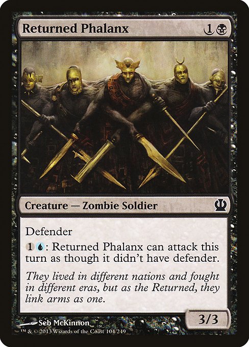 Returned Phalanx front