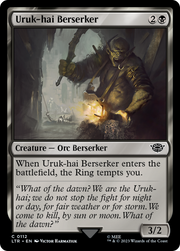 Uruk-hai Berserker (LTR) 112 - WZRD TCG