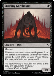 Snarling Gorehound (MKM) 105 - WZRD TCG